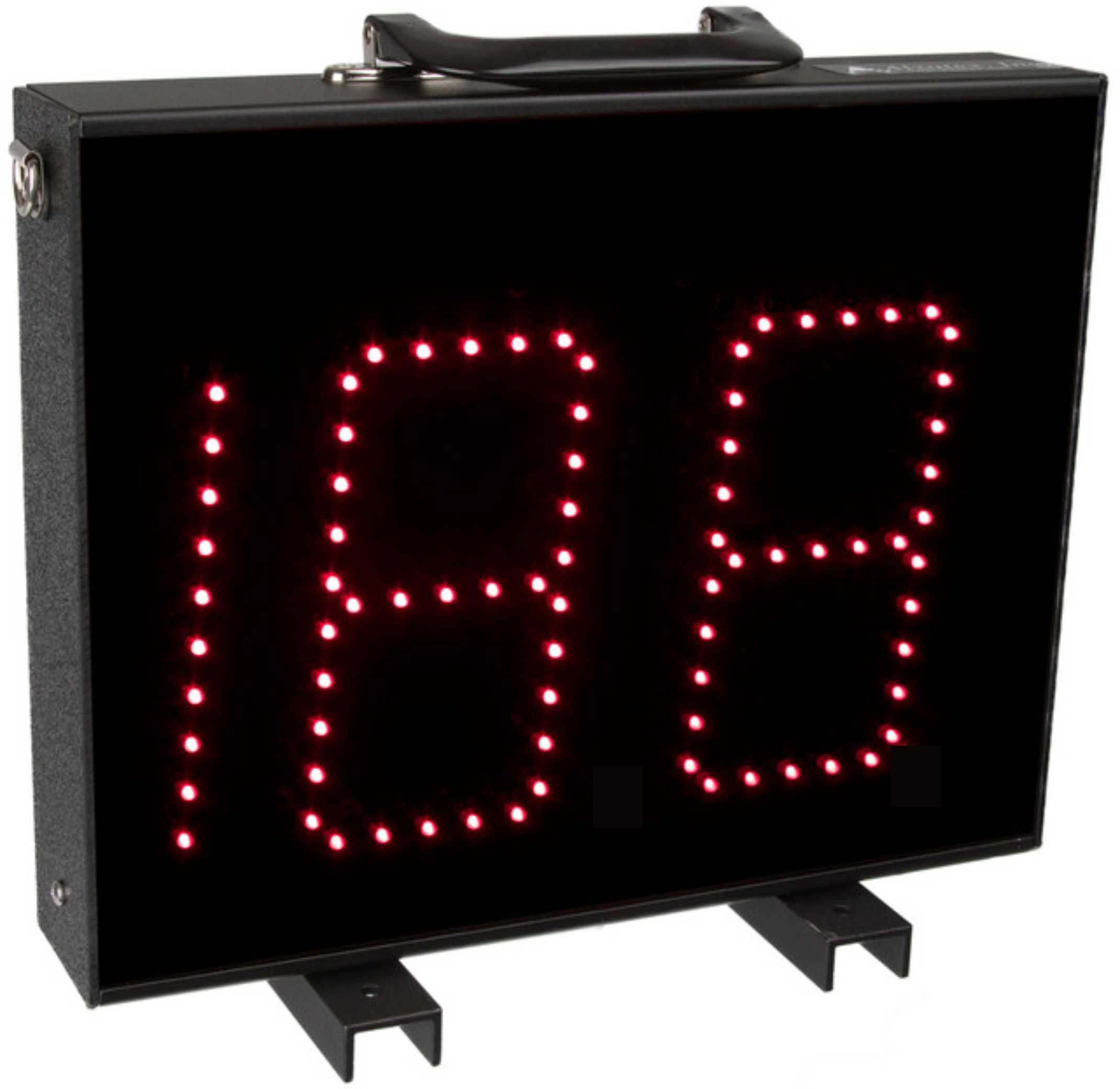 DSP6025s display with red led single row numbers.